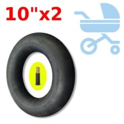 Chambre à Air 10" VALVE SCHRADER DROITE