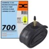 CHAMBRE A AIR VELO 700x25C 28C (25/28-622) VALVE PRESTA 40MM ROUTE COURSE -Pieces Velo Expert Magasin chambre a air velo 700x25c 28c 2528 622 valve presta 40mm route course