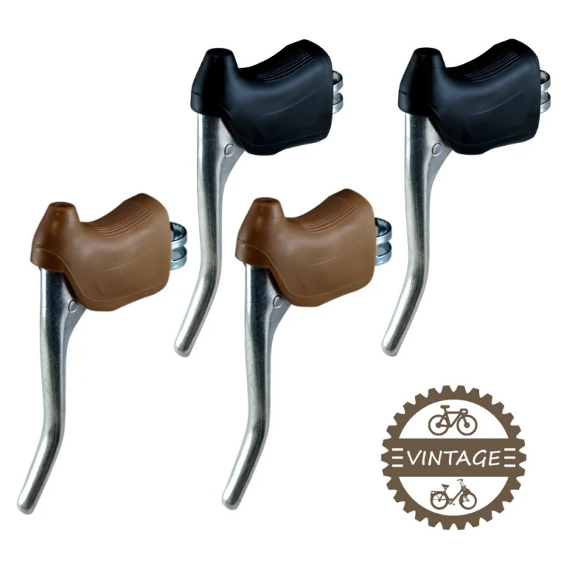 Levier De Frein Vélo Aluminium 22mm Tourisme Ville Route Randonneuse Vintage 4 Levier De Frein Vélo Aluminium 22mm Tourisme Ville Route Randonneuse Vintage – Image 2