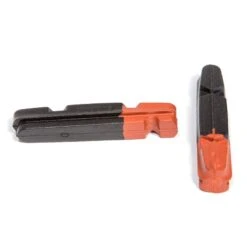 Paire De Cartouches De Frein Compatible SHIMANO SRAM Conditions Mixtes Route (gomme)