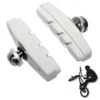 Patins De Frein FIXIE BMX 50mm Blanc (paire) -Pieces Velo Expert Magasin patins de frein fixie bmx 50mm blanc paire