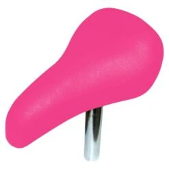 Selle Vélo Bmx Enfant Rose Confort Avec Tige 22mm Draisienne Universelle Femme