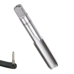 Taraud Gauche Manivelle 9/16" X 20 Tpi Hélicoïdal