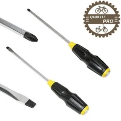 Tournevis Plat Ou Cruciforme Longueur 100mm à 200mm Avec Embout à Frapper